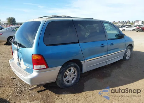 2001 Ford Windstar Sel из США, поврежденный, VIN 2FMZA53491BA93192